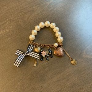 Betsey Johnson charm bracelet